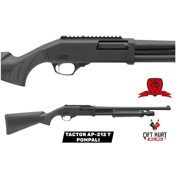 AKDAŞ TACTOR AP212 T POMPALI YİVSİZ AV TÜFEĞİ